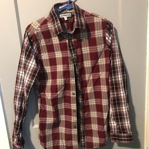 Men’s extra slim fitted dress shirt